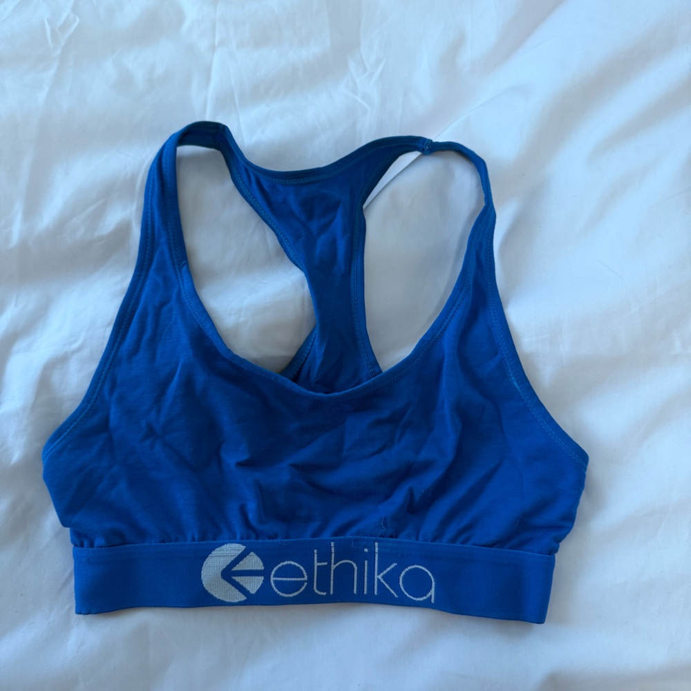 Ethika Women's Blue Sports Bra